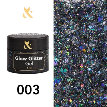 Glow Glitter Gel 003