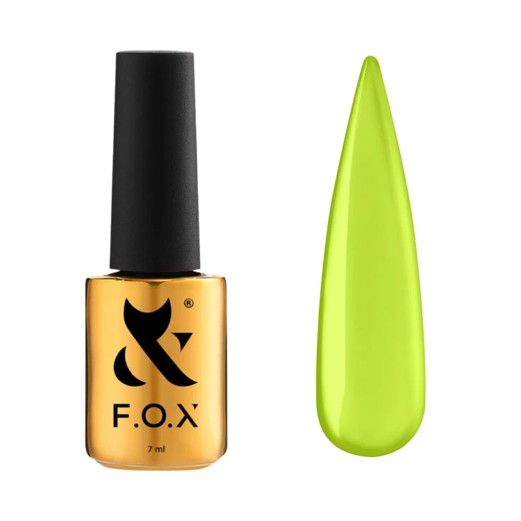 F.O.X Rainbow Top 005 Zielony Top Hybrydowy Bez Warstwy Lekkiej 7 ml