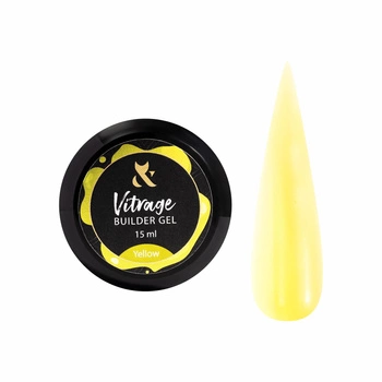 Vitrage Builder Gel Yellow 15 ml