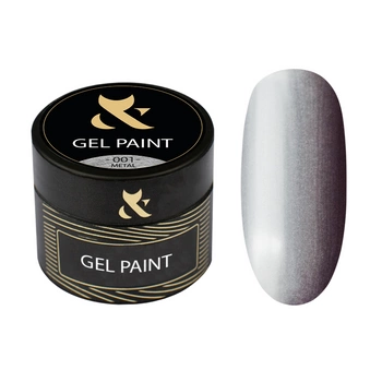 F.O.X Gel Paint Metal 001, 5 ml