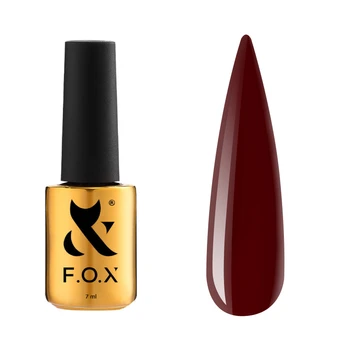 F.O.X Color Top 005 Brązowy Top Hybrydowy z Połyskiem 7ml CE
