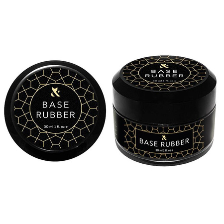 Fox Base Rubber 30 ml – elastyczna baza kauczukowa do lakierów hybrydowych LED/UV