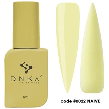 DNKa Rubber Base French Cover 12ml #0022 Naive baza hybrydowa kamuflująca