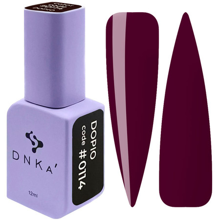DNKa Lakier hybrydowy 12 ml #0114, trwały żel, szybkoschnący, Soft Touch