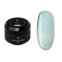 F.O.X Acryl Gel Charm Emerald 15ml – akrylożel szmaragdowy do przedłużania paznokci