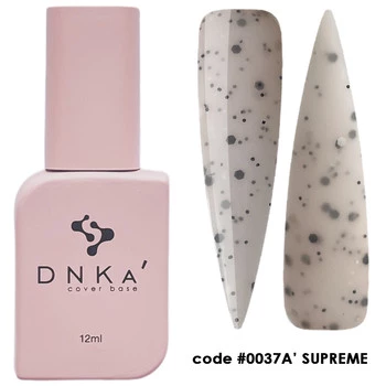 DNKa Rubber Base French Cover 12ml #0037A' Supreme – Baza Hybrydowa