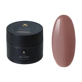F.O.X Art-paint Farba hybrydowa 2w1 Cappuccino 10ml lakier do paznokci