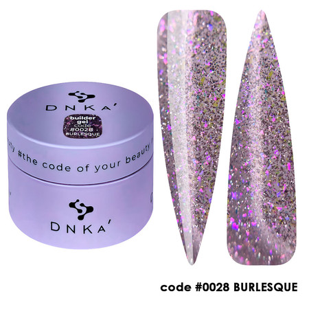 DNKa Builder Gel New Formula, 30 ml – kolor #0028 Burlesque