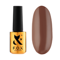 Lakier hybrydowy FOX Touch 002 brązowo-beżowy 7ml trwały manicure UV/LED