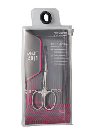 Staleks Nożyczki do skórek 18mm stal nierdzewna manicure pedicure CE