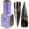 DNKa Lakier hybrydowy 12ml #0145 Bohemian Cat's Eye efekt kociego oka
