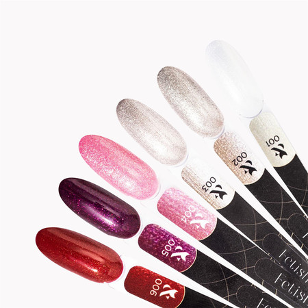 Lakier hybrydowy FOX Fetish 001 perłowa biel 7ml manicure hybrydowy
