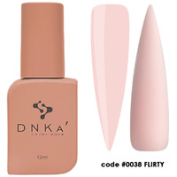 DNKa Rubber Base French Cover 12ml #0038 Flirty – Baza Hybrydowa Kamuflująca