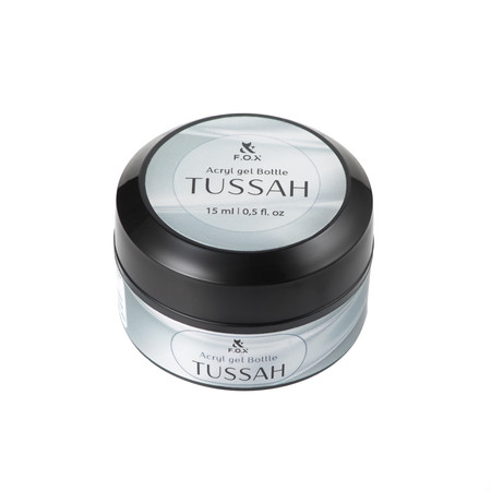 F.O.X Acryl Gel Bottle Tussah 15ml niebieski akrylożel z jedwabiem