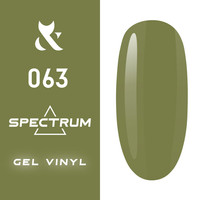 Fox Spectrum 063 Cannabis Lakier Hybrydowy Zielony 7ml Trwały 7-Free