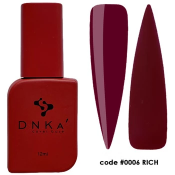 DNKa Rubber Base French Cover Rich 12ml baza hybrydowa kamuflująca