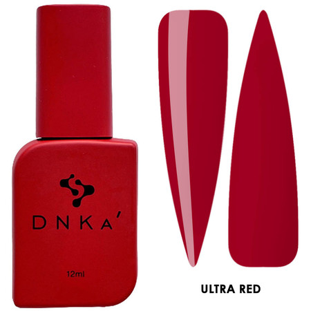 DNKa Lakier Hybrydowy Ultra Red 12 ml – Czerwony, Trwały, Pełne Krycie