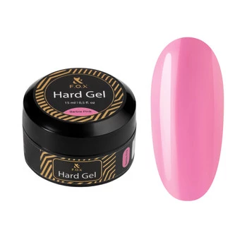 F.O.X Hard Gel Barbie Pink 15ml żel budujący różowy do paznokci CE