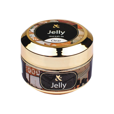 FOX Jelly Clear Żel Budujący do Paznokci Przezroczysty LED/UV 15ml