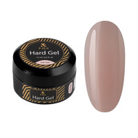 F.O.X Hard Gel Soft Pale 15ml – Żel Budujący Brązowy, Wzmacniający Paznokcie