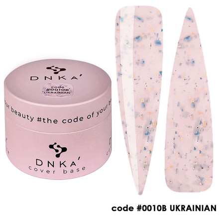 DNKa’ Rubber Base French Cover 30ml #0010B Baza Hybrydowa Kamuflująca