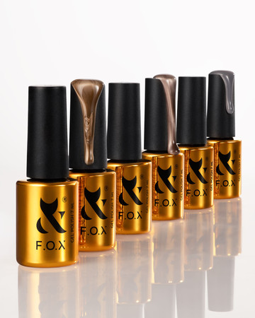 F.O.X Gel Polish Cat Eye 001, 7 ml – lakier hybrydowy magnetyczny