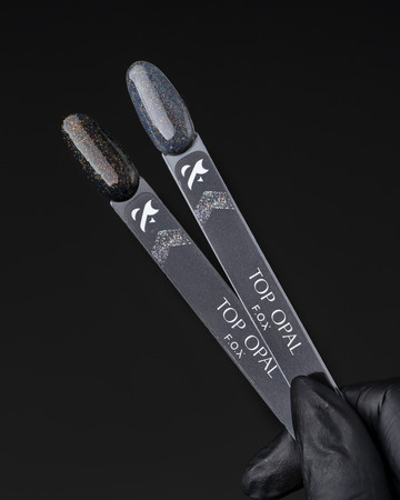 F.O.X Top Opal 7ml – top żelowy bez warstwy lepkiej, opalizujący połysk