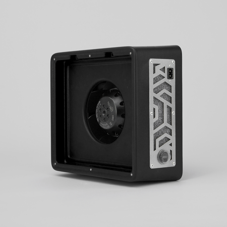 Pochłaniacz pyłu do paznokci ULKA X2F Premium czarny 52W salon manicure