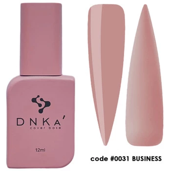 DNKa Rubber Base French Cover 12ml #0031 Business Baza Hybrydowa