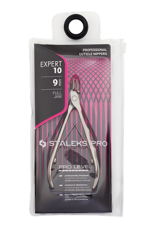 Professional cuticle pliers EXPERT 10 9 mm