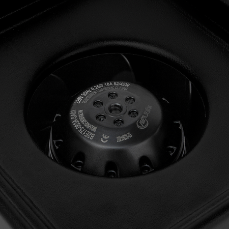 Pochłaniacz pyłu do paznokci ULKA X2F Premium czarny 52W salon manicure