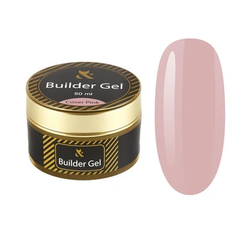 F.O.X Builder Gel Cover Pink 50ml – Żel Budujący LED/UV Różowy do Paznokci