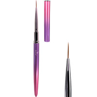 DNKa Brush #0002 Liner 11mm pędzelek do zdobień paznokci, syntetyczny