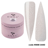 Żel Akrylowy „DNKa”, 30 ml#0008 Sand (beżowy z shimmerem)