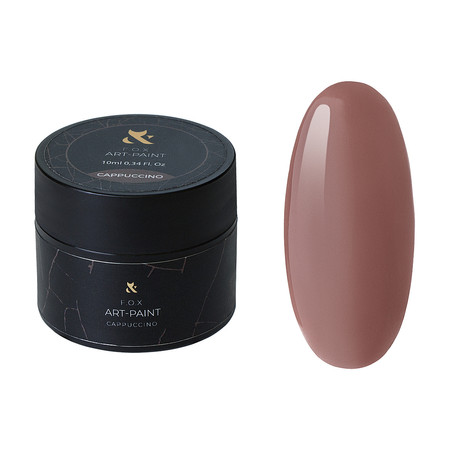 F.O.X Art-paint Farba hybrydowa 2w1 Cappuccino 10ml lakier do paznokci