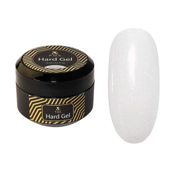 F.O.X Hard Gel Flash Milky 15ml – biały żel budujący do paznokci UV/LED