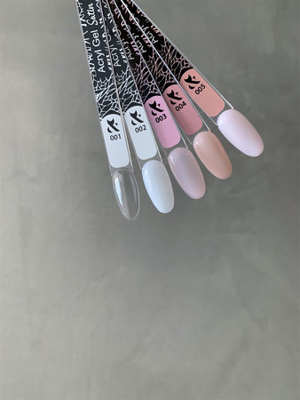 FOX Acryl Gel Satin 002 jasny beż żel akrylowy do paznokci 50 ml