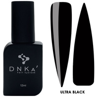 Lakier hybrydowy DNKa 12 ml ULTRA BLACK