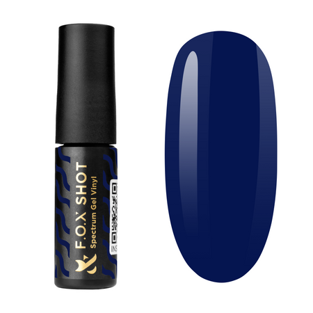FOX Spectrum Gel Vinyl 129 Midnight Lakier Hybrydowy Brązowy UV/LED 5ml
