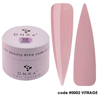 Żel Akrylowy „DNKa”, 30 ml #0002 Vitrage (półprzezroczysty różowy)