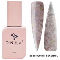 DNKa Rubber Base French Cover 12ml #0011B Piękny Kamuflujący Lakier Hybrydowy