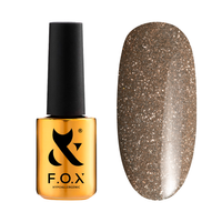 Lakier hybrydowy F.O.X Sparkle 003 Flash 7ml – odblaskowy, trwały manicure