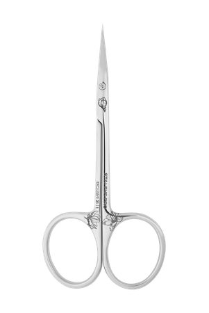 Professional cuticle scissors with a hook EXCLUSIVE 21 TYPE 1 (magnolia)