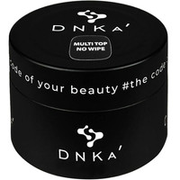 DNKa Top matujący bezbarwny do paznokci 30ml HEMA Free do hybryd i żelu