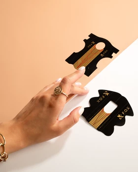 F.O.X Nails Formy do Przedłużania Paznokci 500 szt. Żel Akrylożel CE