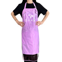 Fartuch kosmetyczny DNKa różowy, uniwersalny, regulowany, lekki apron