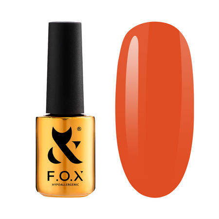 Fox Spectrum 139 Lakier Hybrydowy Pomarańczowy 7ml Trwały Manicure