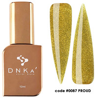 DNKa Rubber Base French Cover #0087 Proud 12ml Baza Hybrydowa Kamuflująca