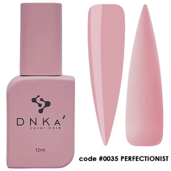 DNKa Rubber Base French Cover 12ml #0035 Perfectionist baza hybrydowa