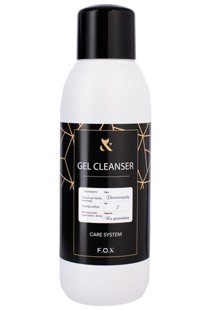F.O.X Care Gel Cleanser 550 ml do usuwania warstwy dyspersyjnej, połysk